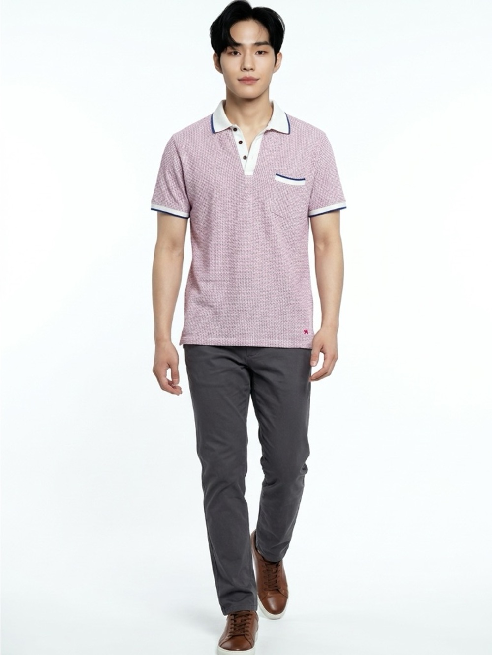 Paul Kehl Men's M Short Sleeve Polo T Shirt Pullover Golf Casual Front Pocket